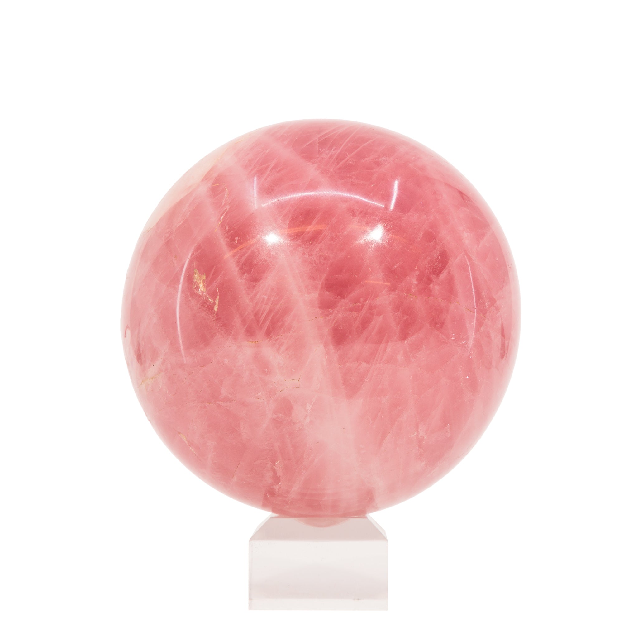 Rose quartz sphere, rose quartz outlets ball, crystal ball, rose quartz crystal sphere，TB254