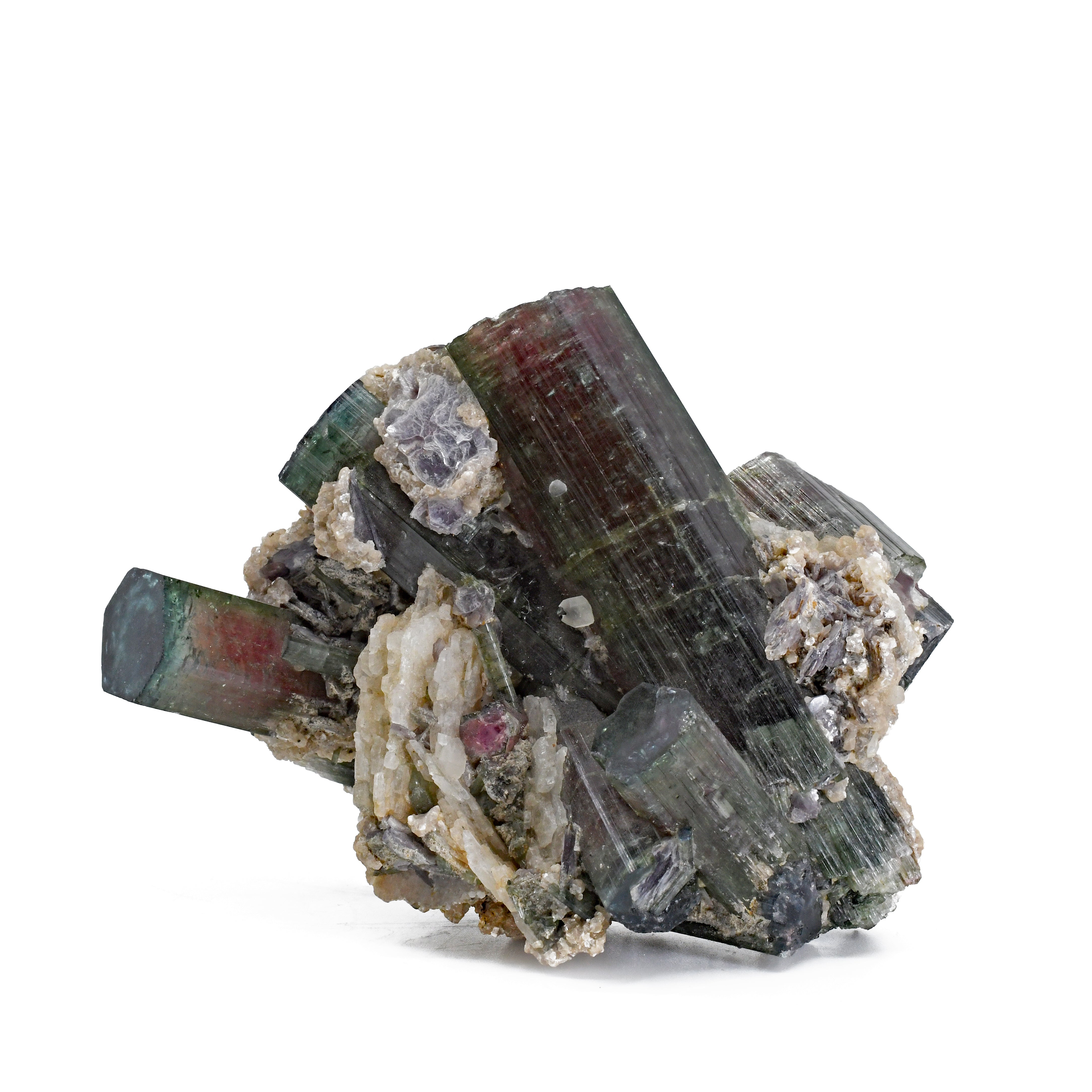 watermelon tourmaline crystal