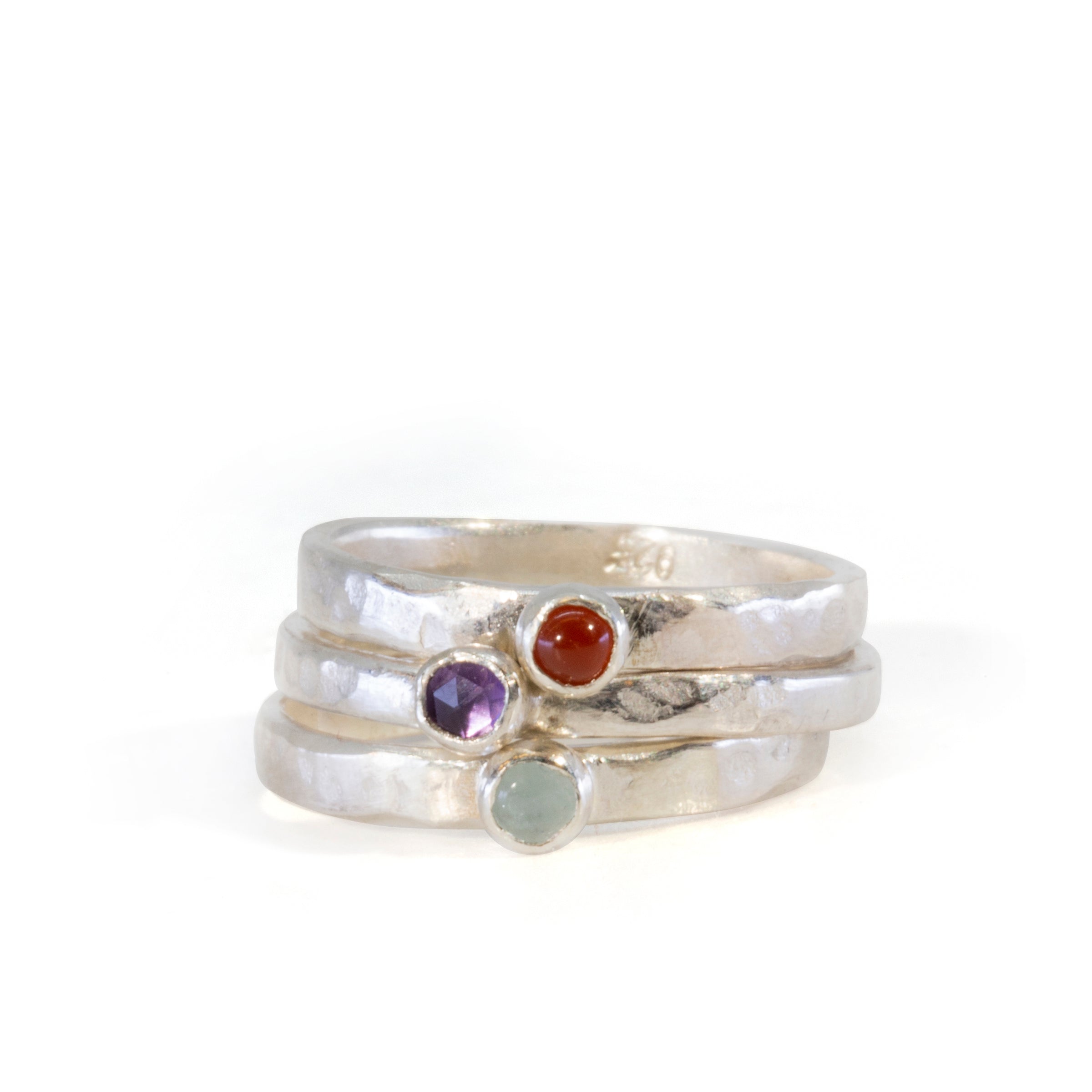 Carnelian online stacking rings, semi precious gemstone rings, gemstone rings, stackable rings